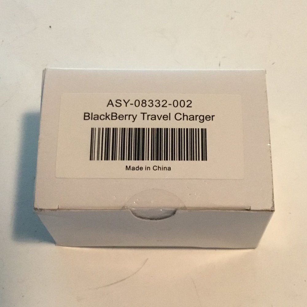 Blackberry Travel Charger ASY-08332-002 NIB